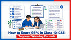 How to Score 95% in Class 10 ICSE: Toppers' Winning Formula