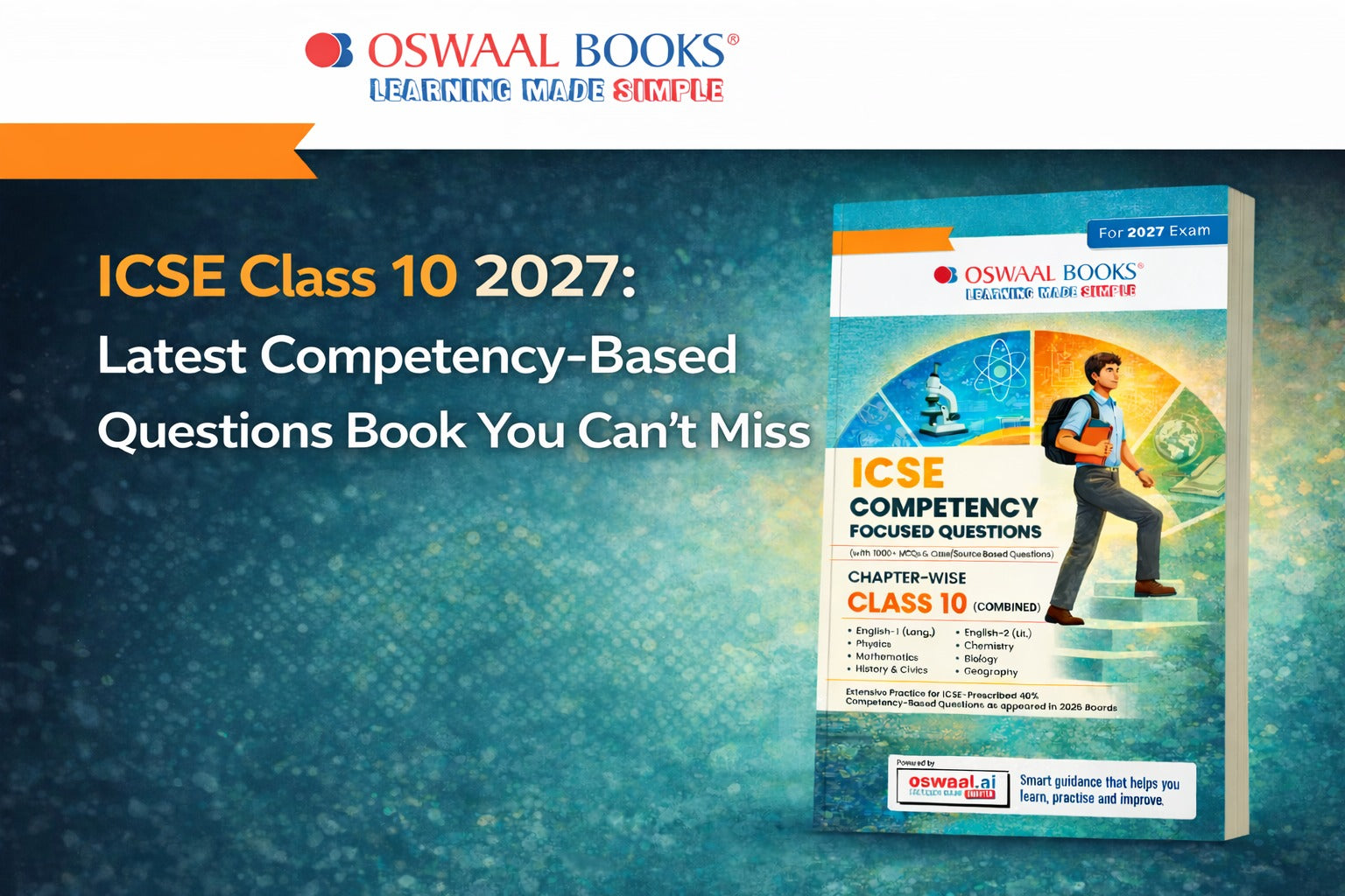 ICSE Class 10 2027: Latest Competency-Based Questions Book You Can’t Miss