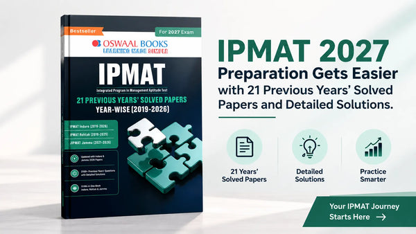 IPMAT 2027 Preparation Gets Easier with 21 Previous Years' Solved Papers and Detailed Solutions