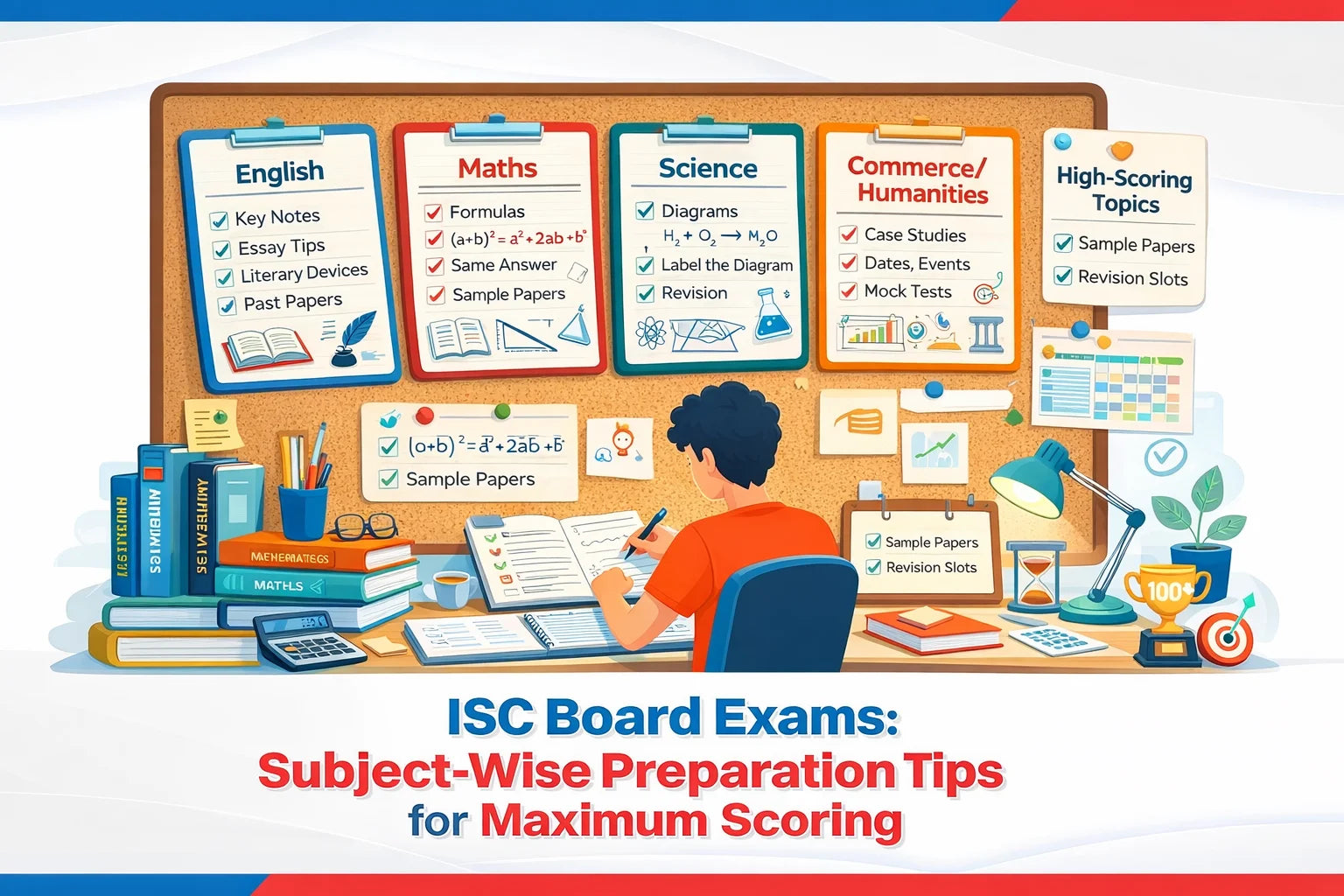 ISC Board Exams: Subject-Wise Preparation Tips for Maximum Scoring