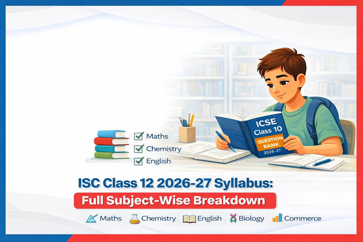 ISC Class 12 2026-27 Syllabus: Full Subject-Wise Breakdown