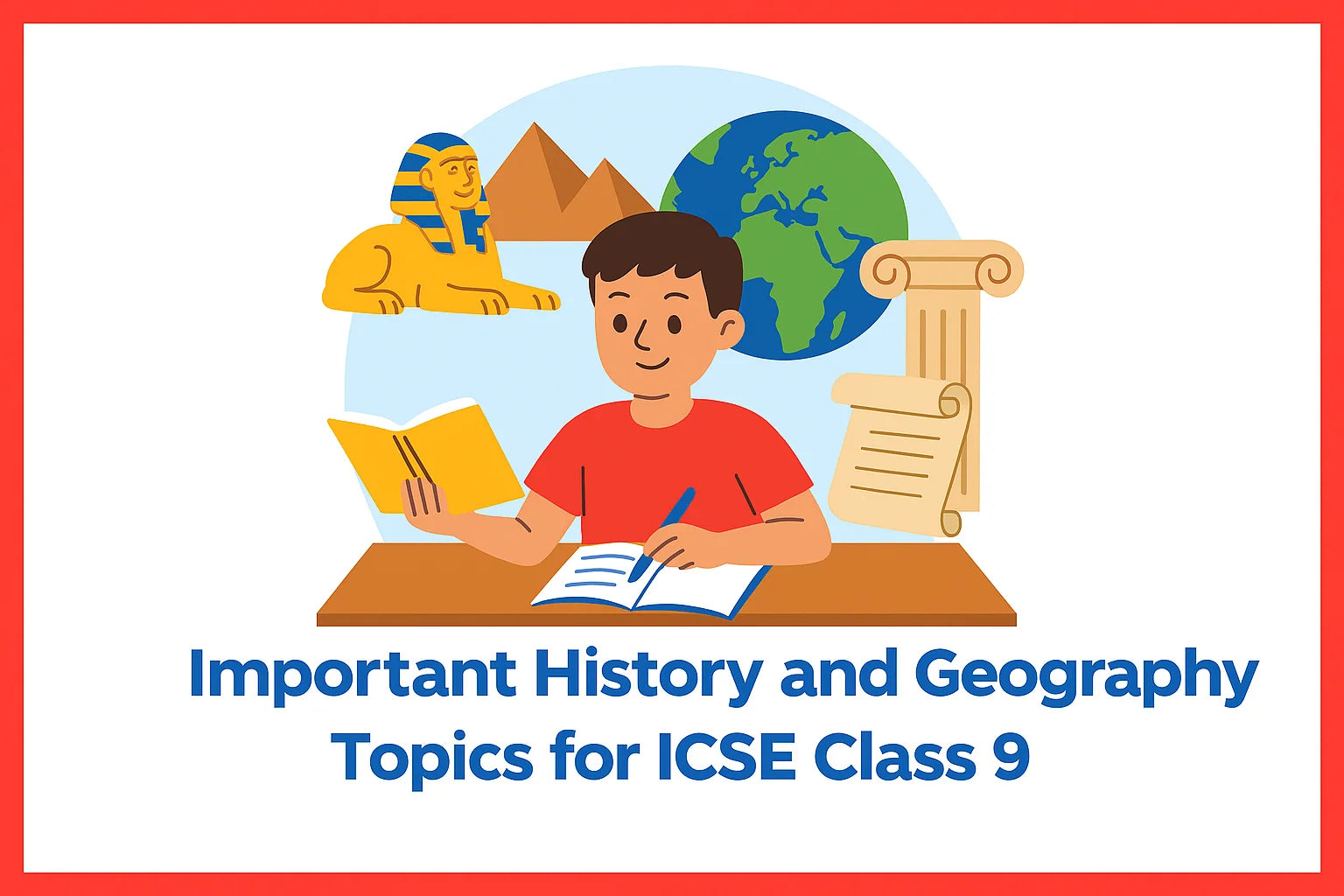 Important History and Geography Topics for ICSE Class 9
