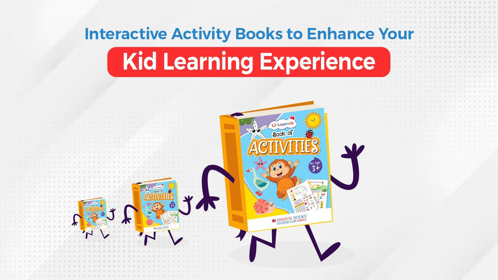 Interactive Activity Books to Enhance Your Kid Learning Experience