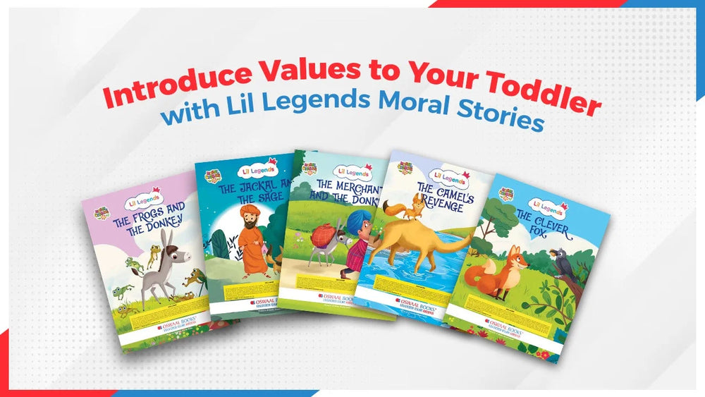 Introduce Values to Your Toddler with Lil Legends Moral Stories