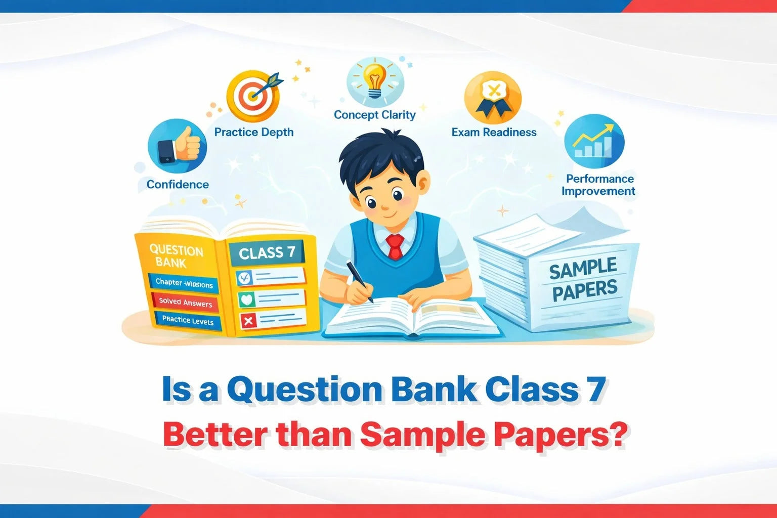 Is a Question Bank Class 7 Better Than Sample Papers?