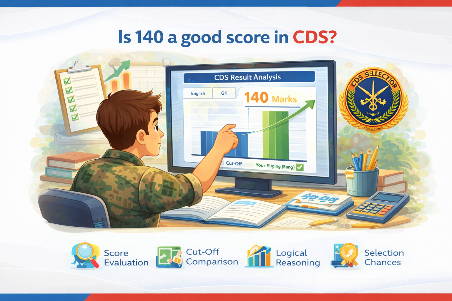Is 140 a Good Score in CDS?