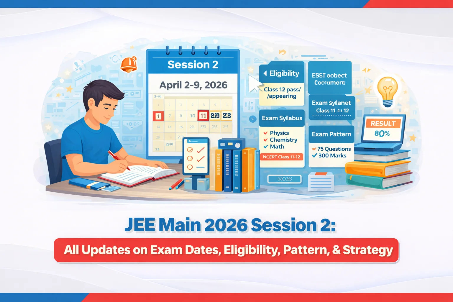JEE Main 2026 Session 2: All Updates on Exam Dates, Eligibility, Pattern, Syllabus & Strategy