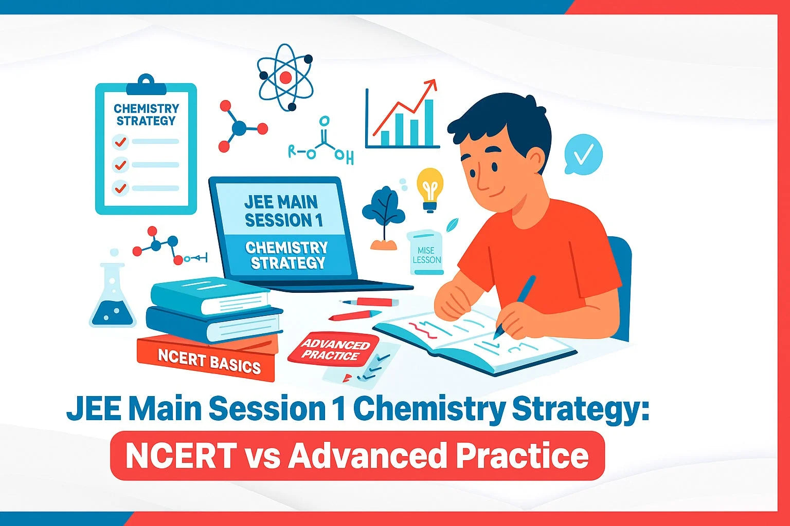 JEE Main Session 1 Chemistry Strategy: NCERT vs Advanced Practice