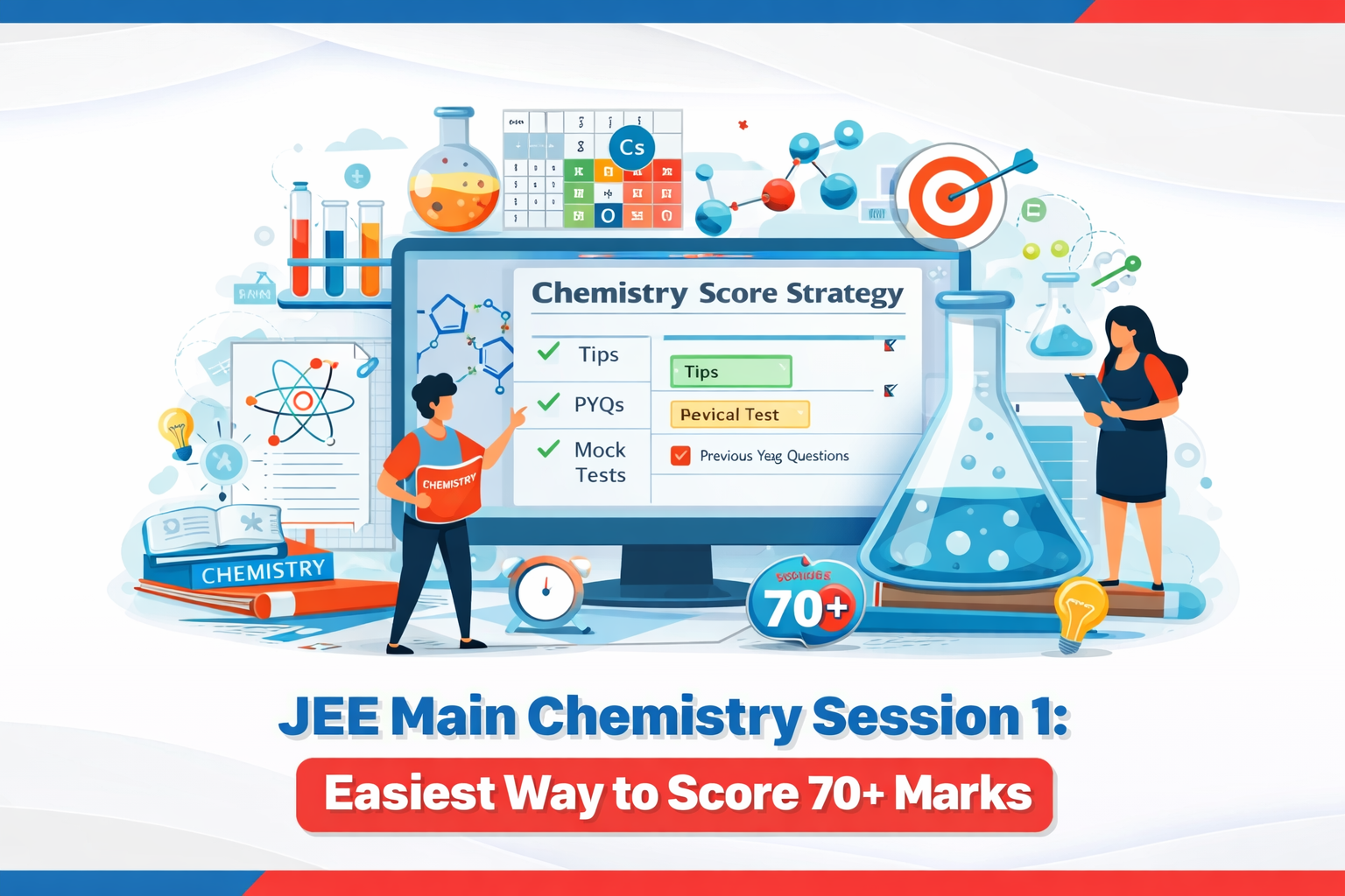 JEE Main Chemistry Session 1: Easiest Way to Score 70+ Marks