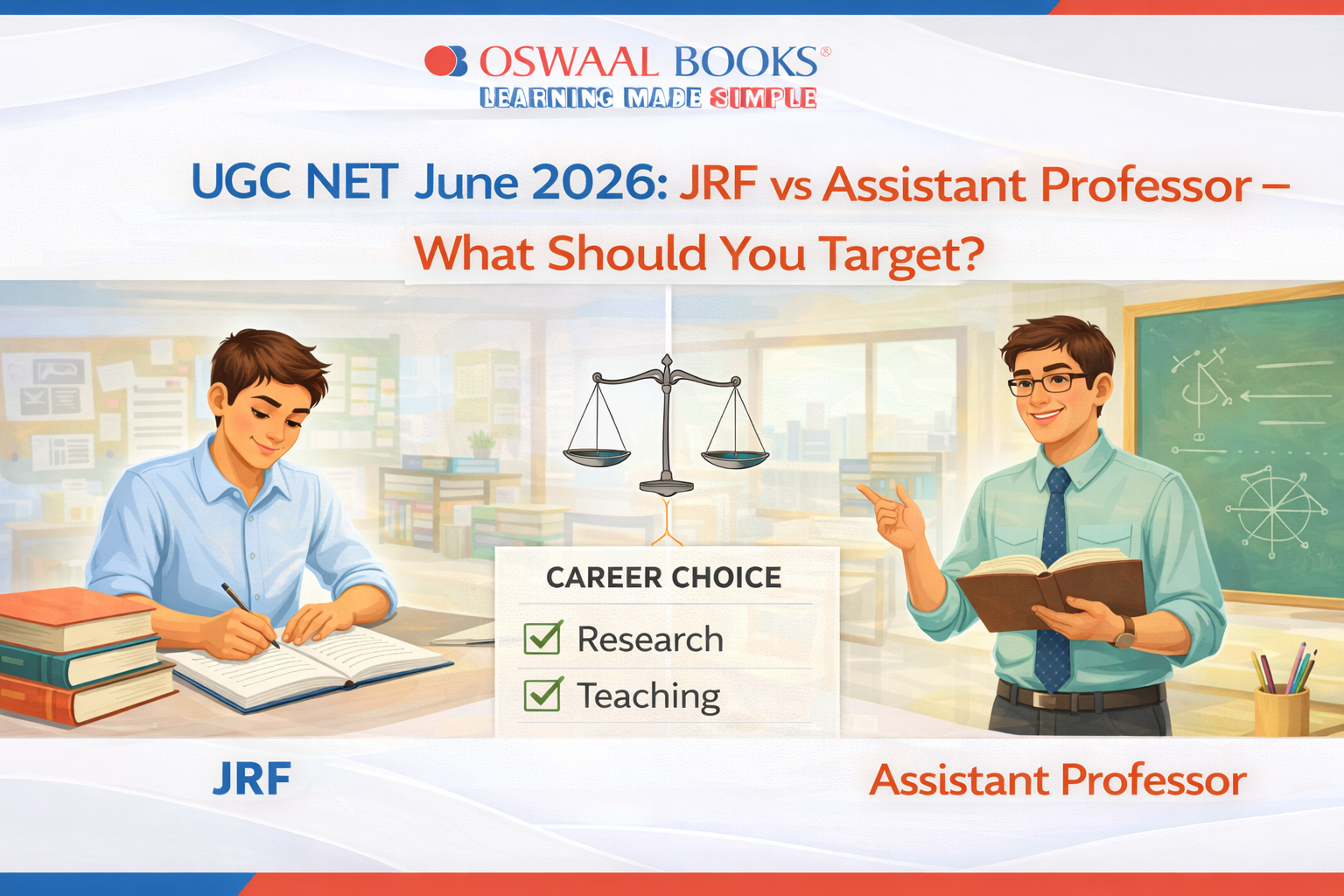 UGC NET June 2026: JRF vs Assistant Professor — What Should You Target?