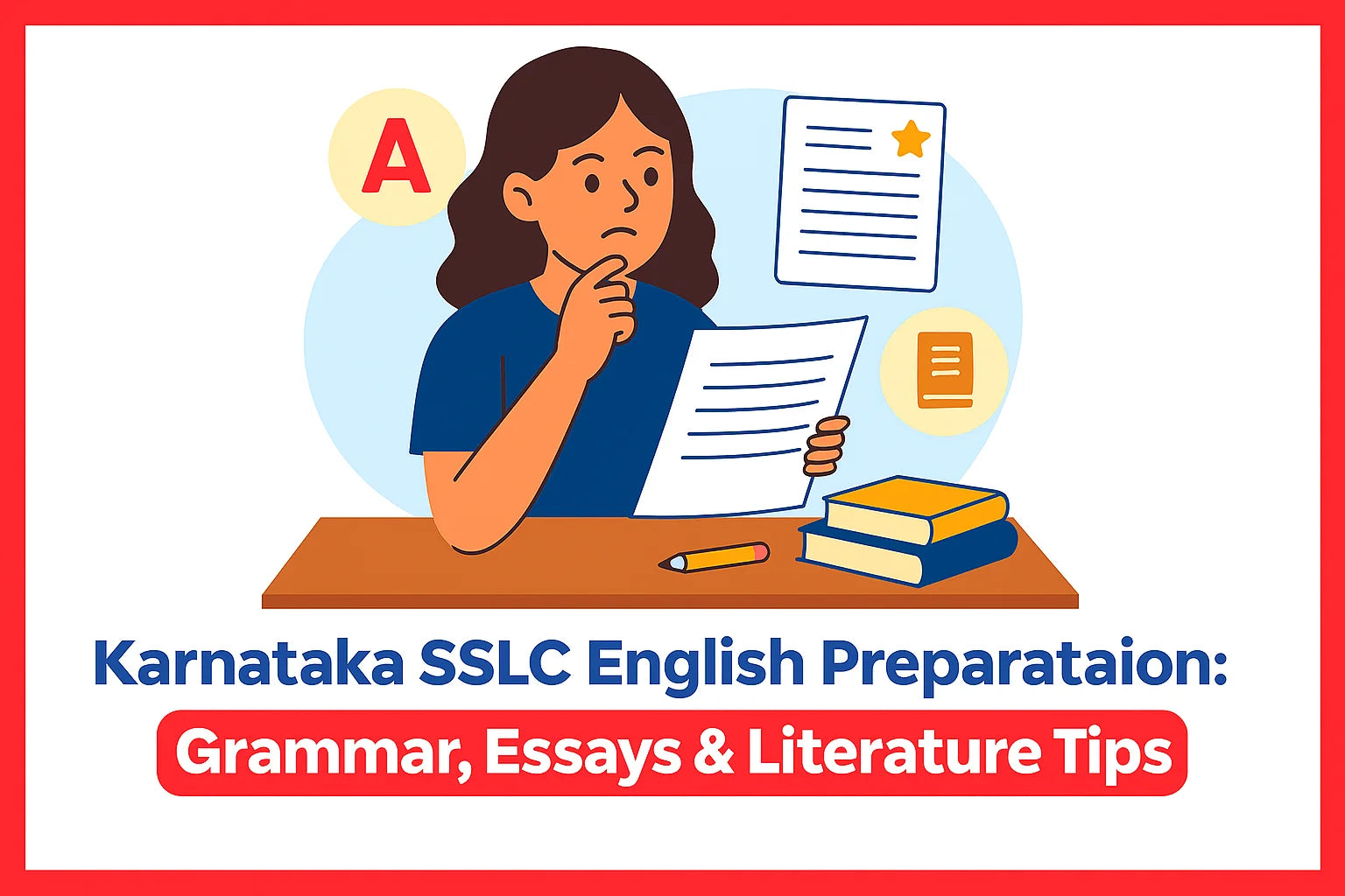 Karnataka SSLC English Preparation: Grammar, Essays & Literature Tips
