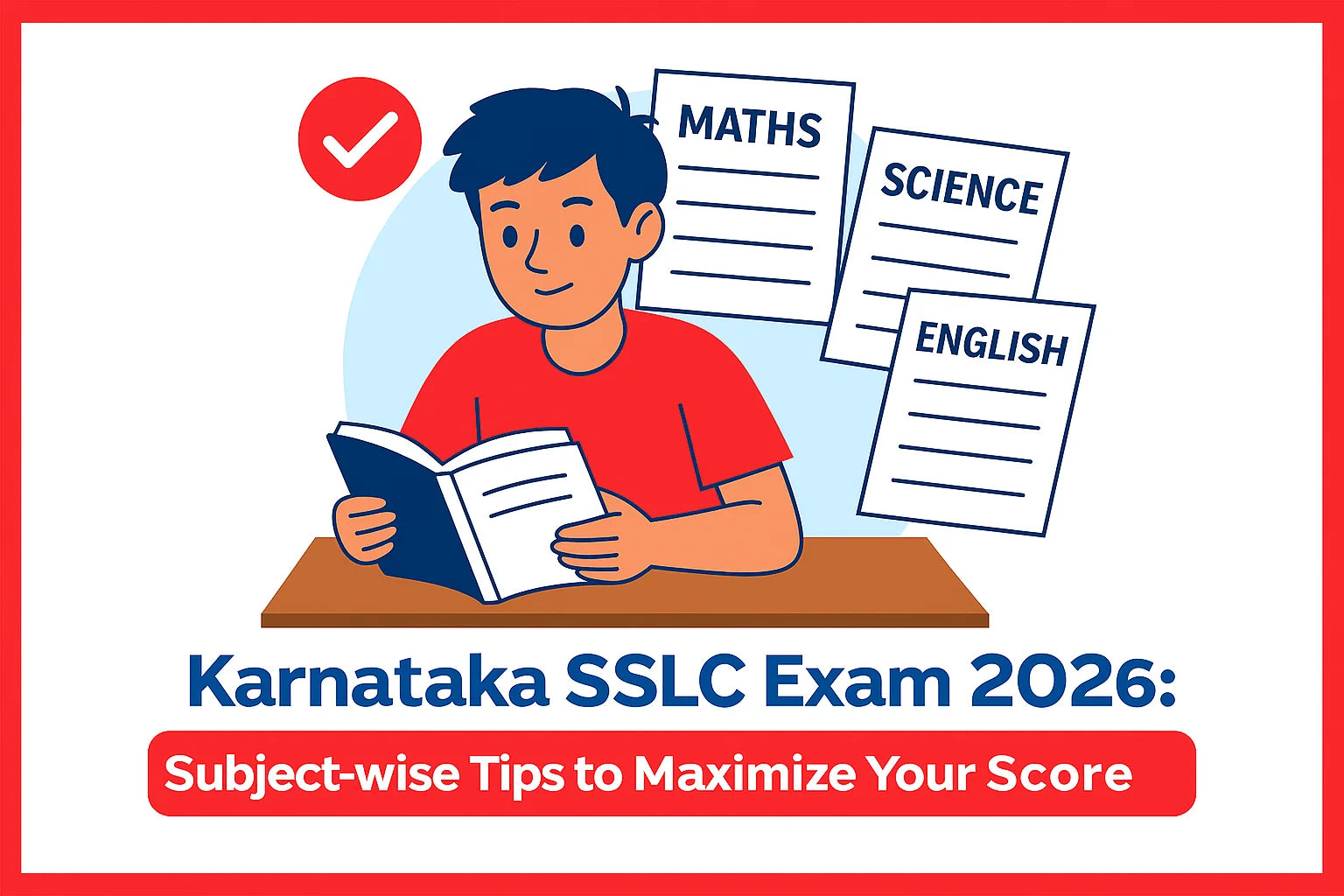 Karnataka SSLC Exam 2026: Subject-wise Tips to Maximize Your Score