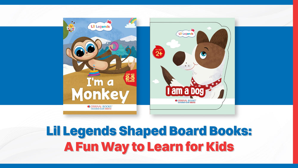 Lil Legends Shaped Board Books: A Fun Way to Learn for Kids