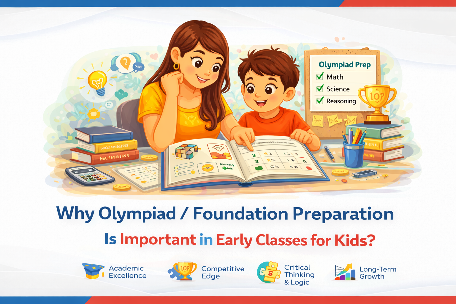 Why Olympiad / Foundation Preparation Is Important in Early Classes for Kids?