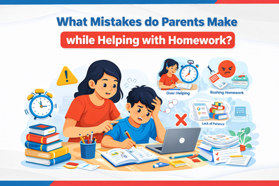 What mistakes parents make while helping with homework? 