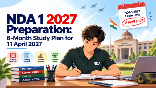 NDA 1 2027 Preparation: 6-Month Study Plan for 11 April 2027