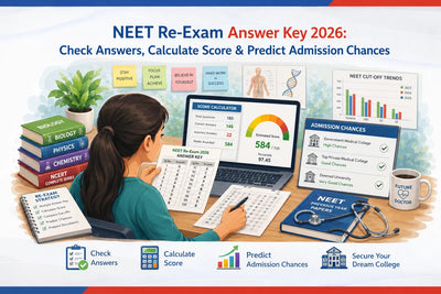 NEET Re-Exam Answer Key 2026: Check Answers, Calculate Score & Predict Admission Chances