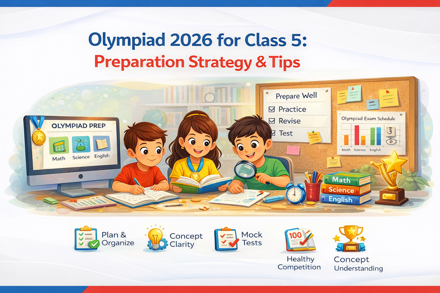 Olympiad 2026 for Class 5: Preparation Strategy & Tips