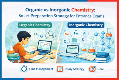 Organic vs Inorganic Chemistry: Smart Preparation Strategy for Competitive Exams 