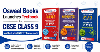 Oswaal Books Launches Textbook for CBSE Class 9 on the Latest NCERT Framework
