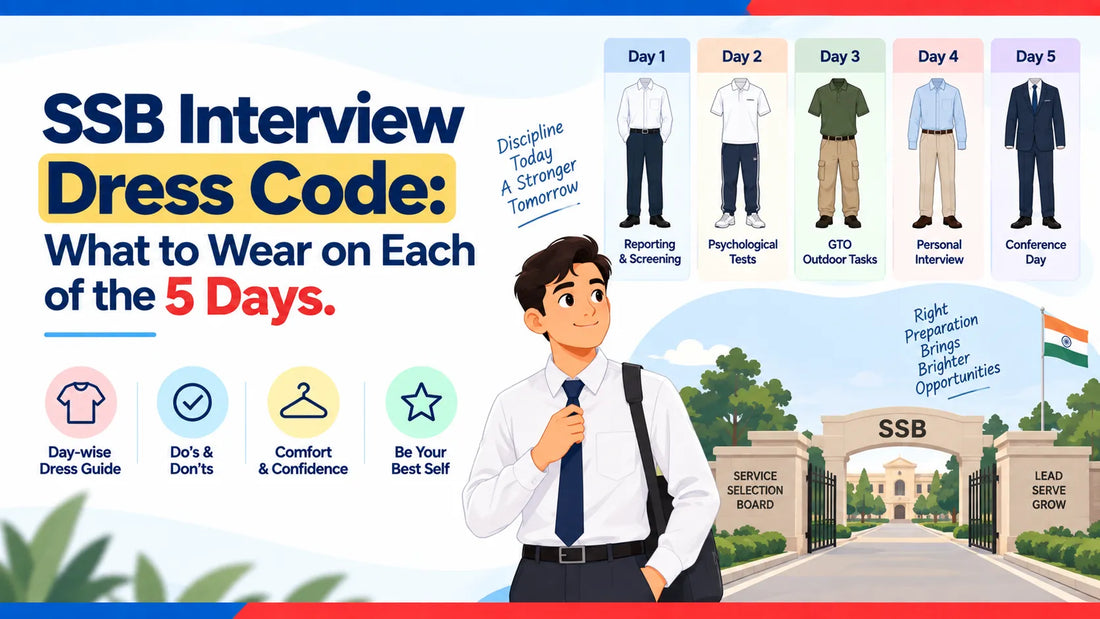 SSB Interview Dress Code: What to Wear on Each of the 5 Days