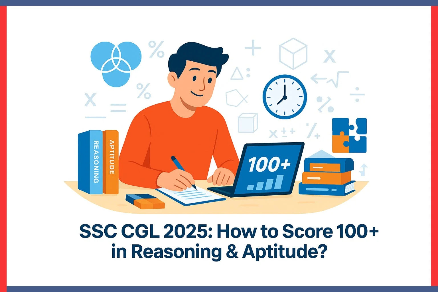 SSC CGL 2025: How to Score 100+ in Reasoning & Aptitude