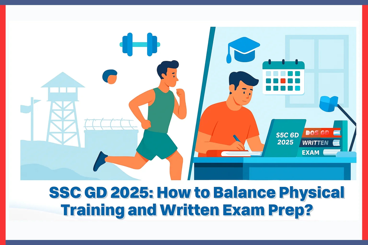 SSC GD 2025: How to Balance Physical Training and Written Exam Prep?