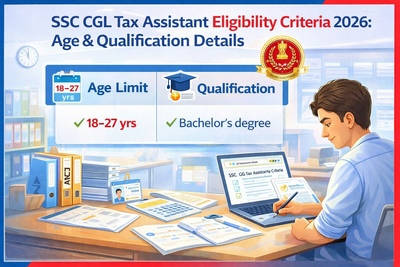 SSC CGL Tax Assistant Eligibility Criteria 2026: Age & Qualification Details 