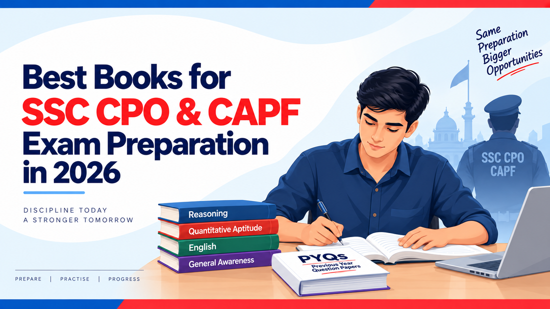 Best Books for SSC CPO & CAPF Exam Preparation in 2026