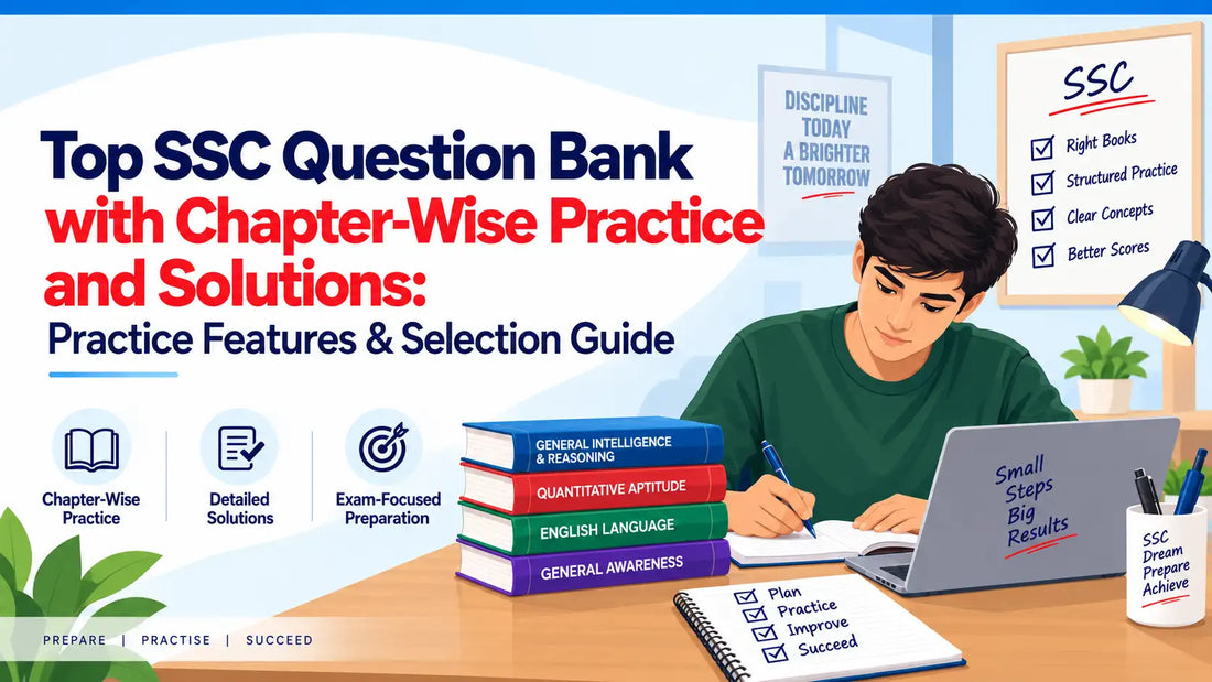 Top SSC Question Bank with Chapter-Wise Practice and Solutions: Practice Features & Selection Guide
