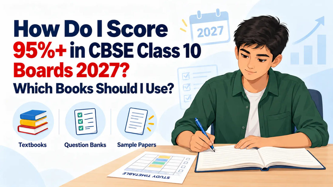 How Do I Score 95%+ in CBSE Class 10 Boards 2027? Which Books Should I Use?