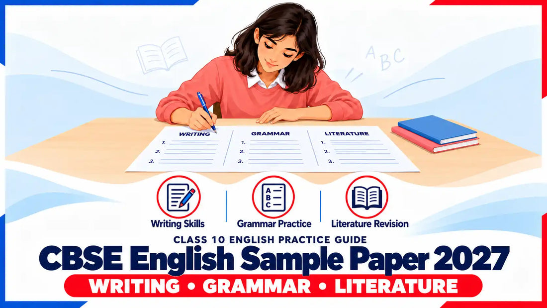 CBSE Class 10 English Sample Paper 2027: Writing Skills, Grammar & Literature Practice