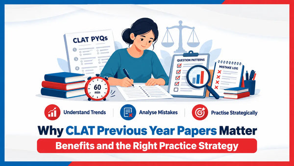 Why CLAT Previous Year Papers Matter: Benefits and the Right Practice Strategy