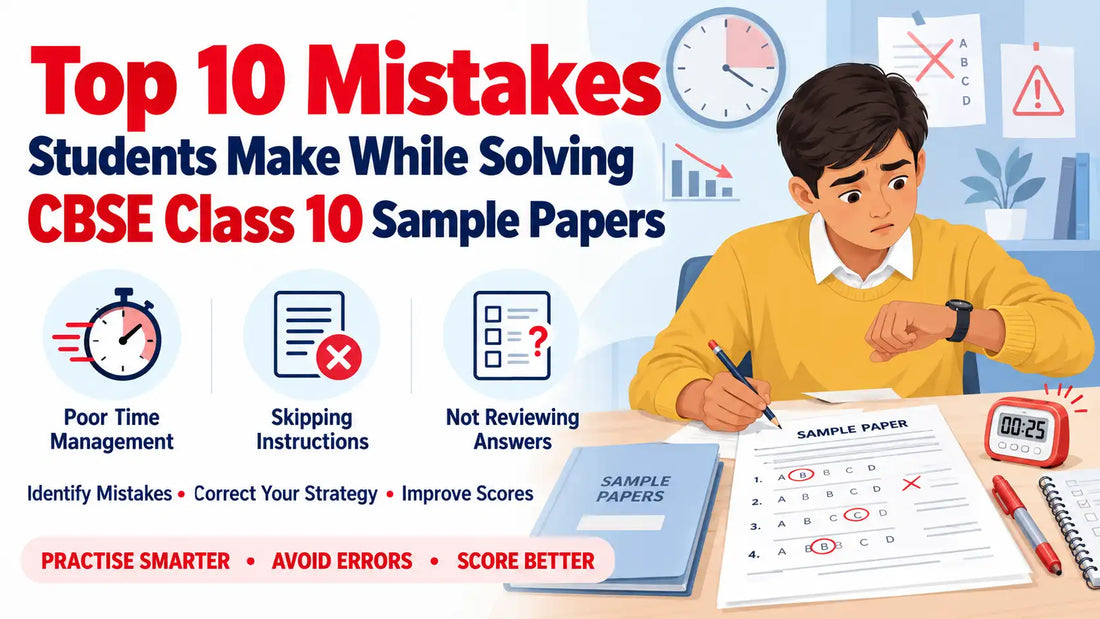 Top 10 Mistakes Students Make While Solving CBSE Class 10 Sample Papers