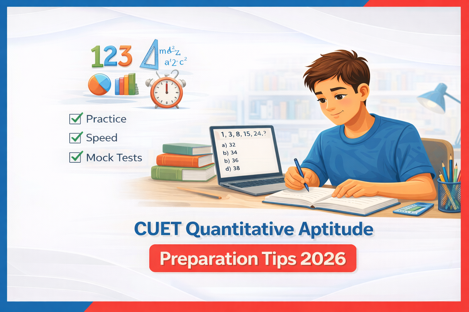 CUET Quantitative Aptitude Preparation Tips 2026