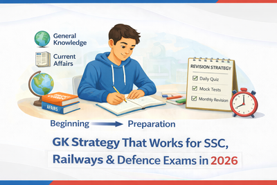 GK Strategy That Works for SSC, Railways & Defence Exams in 2026 