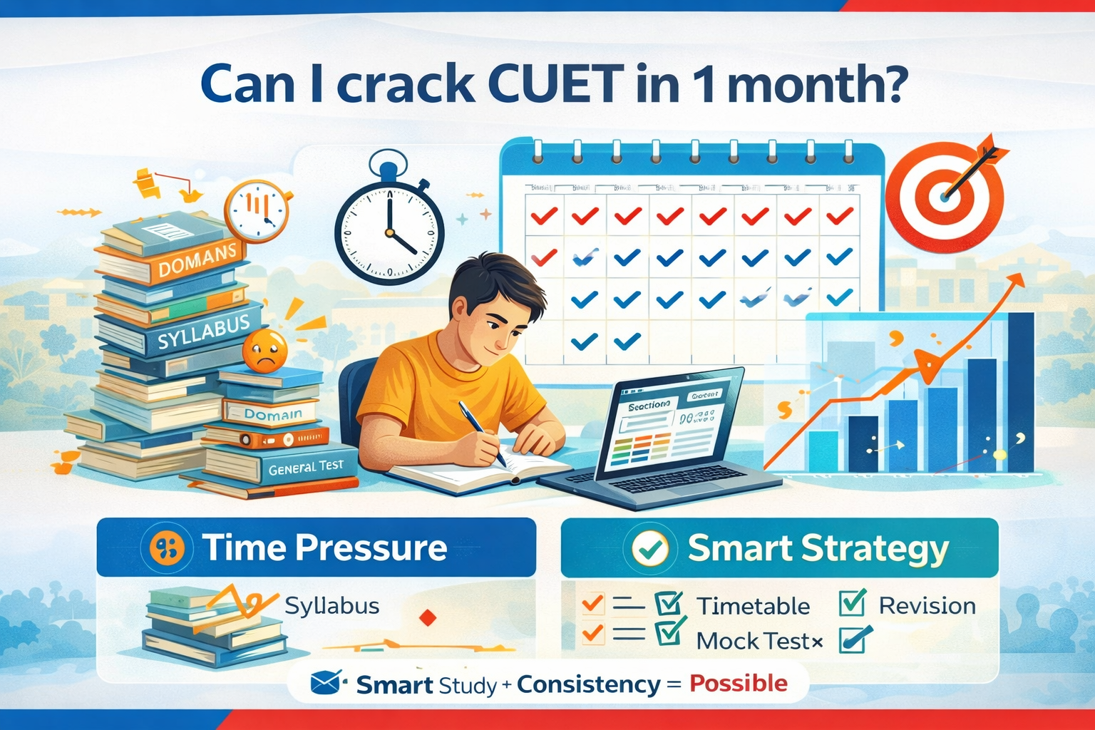 Can I Crack CUET in 1 Month?