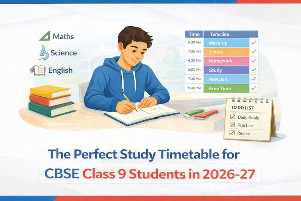 The Perfect Study Timetable for CBSE Class 9 Students in 2026-27