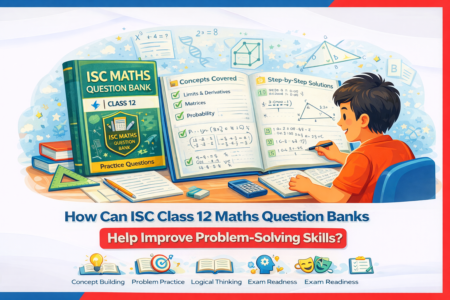 How Can ISC Class 12 Maths Question Banks Help Improve Problem-Solving Skills?