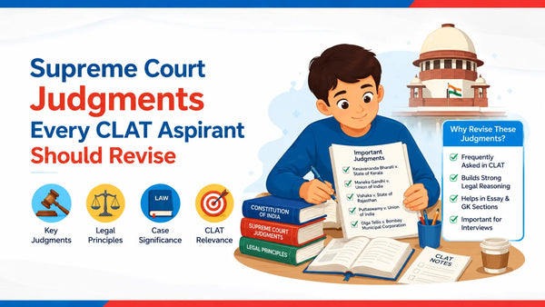 Supreme Court Judgments Every CLAT Aspirant Should Revise