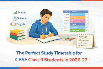 The Perfect Study Timetable for CBSE Class 9 Students in 2026-27