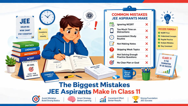 The Biggest Mistakes JEE Aspirants Make in Class 11