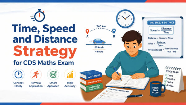 Time, Speed and Distance Strategy for CDS Maths Exam