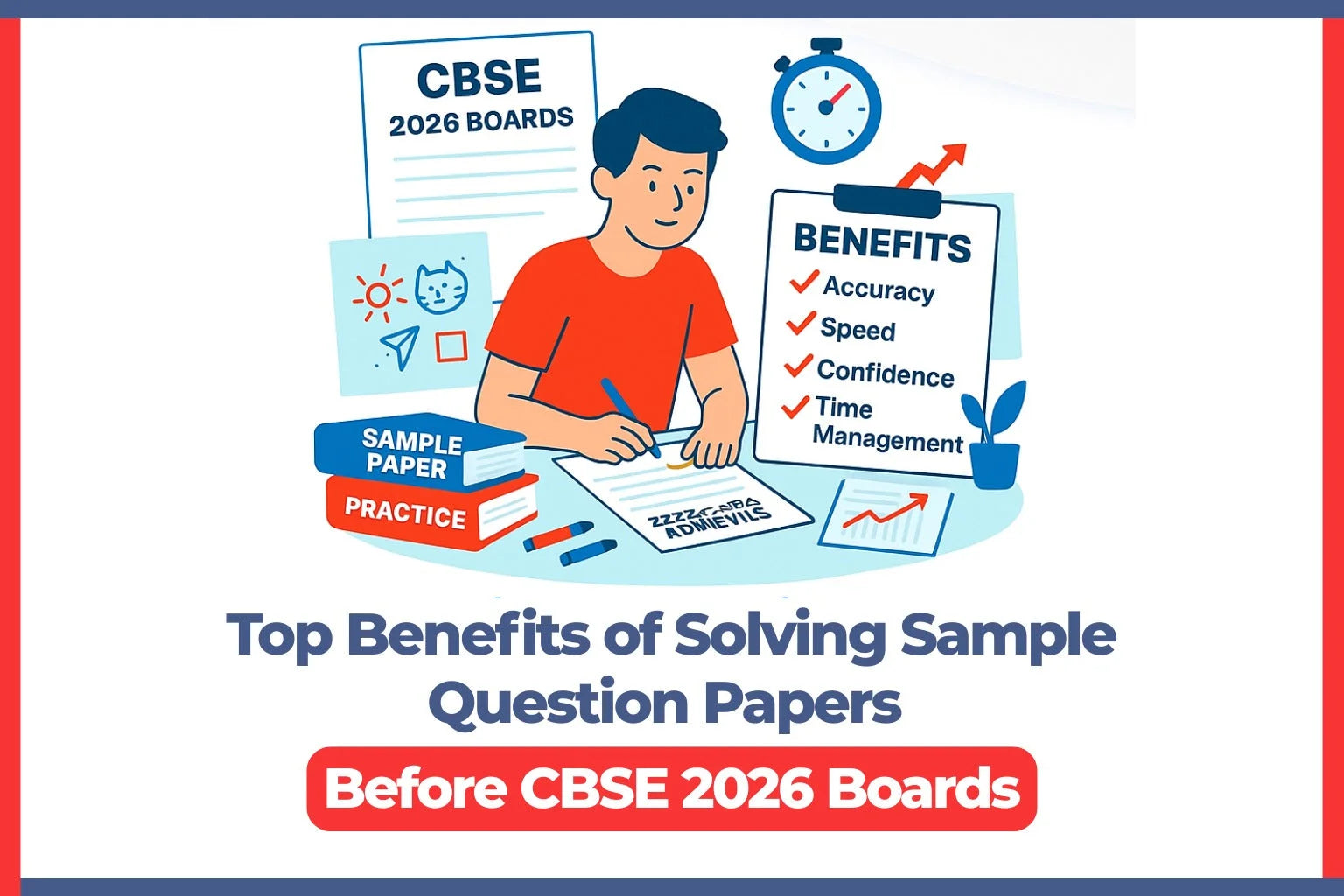 Top Benefits of Solving Sample Question Papers Before CBSE 2026 Boards
