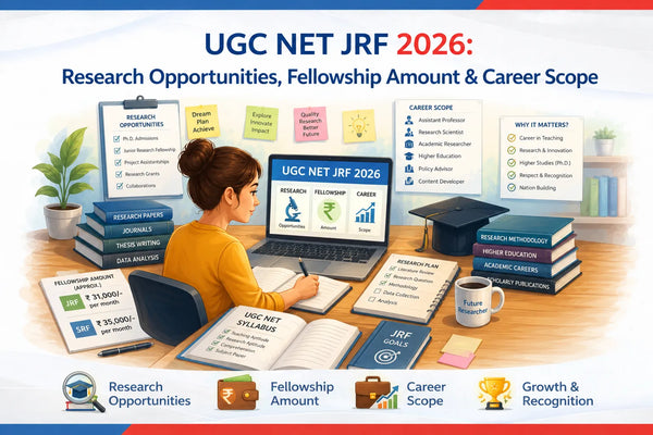 UGC NET JRF 2026: Research Opportunities, Fellowship Amount & Career Scope