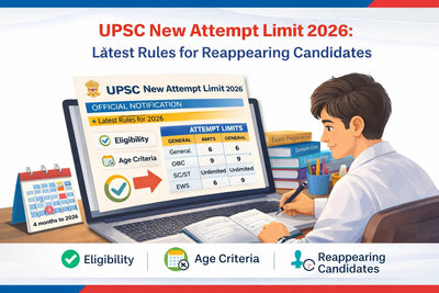 UPSC New Attempt Limit 2026: Latest Rules for Reappearing Candidates 