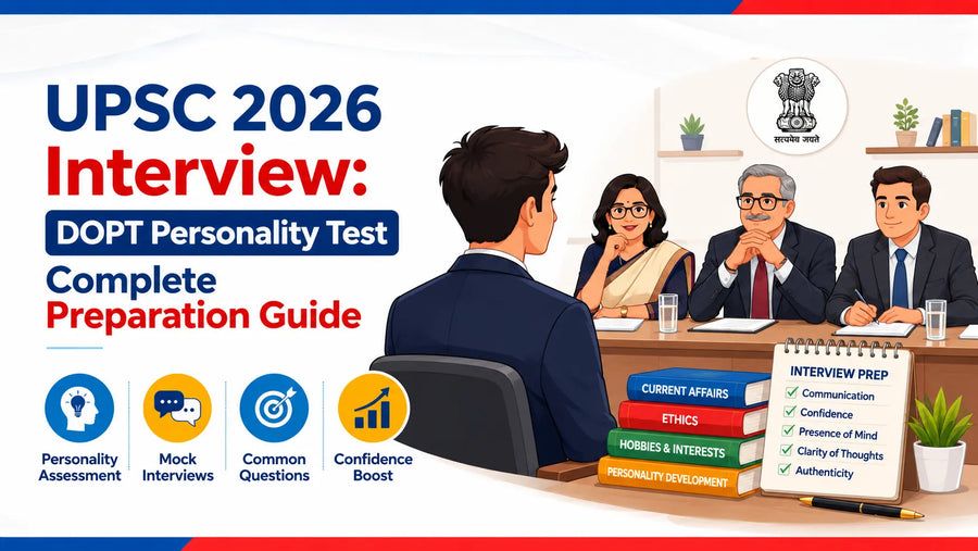 UPSC 2026 Interview: DOPT Personality Test Complete Preparation Guide