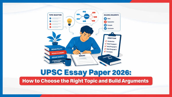 UPSC Essay Paper 2026: How to Choose the Right Topic and Build Arguments