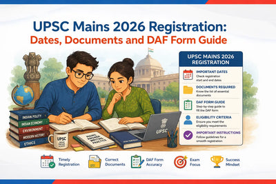 UPSC Mains 2026 Registration: Dates, Documents and DAF Form Guide