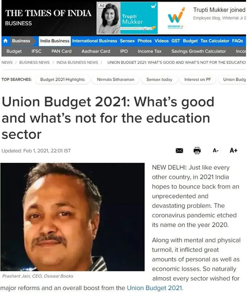 Union Budget 2021: What’s good and what’s not for the education sector